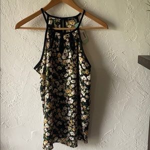 Floral Blouse, Size Small